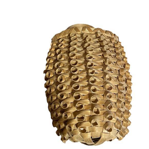 VTG Hancock Suzhou Pineapple Basket 9" New England A Symbol of Country Welcome - Picture 3 of 11